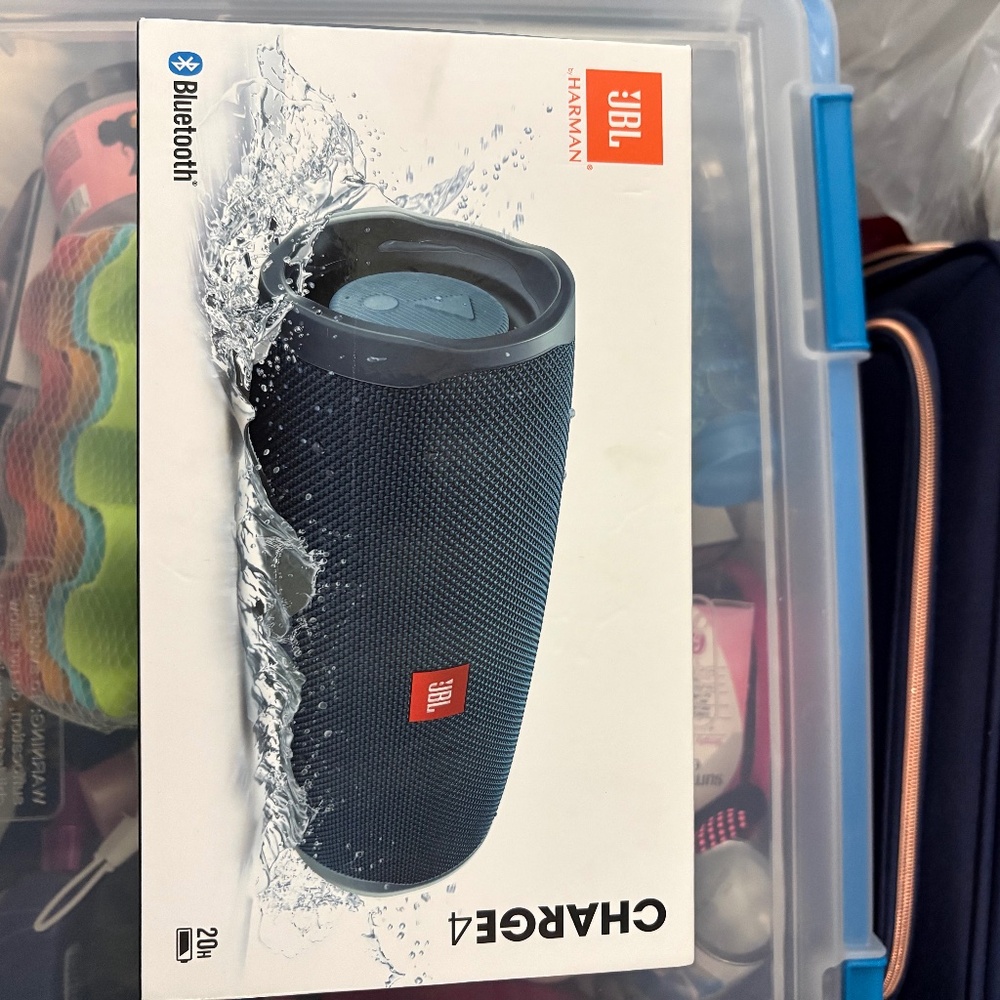 JBL Blue Speaker